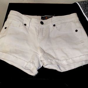 White blue Jean shorts, Great for summer!